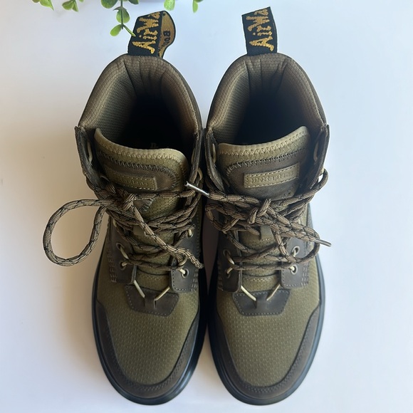 NWOT Dr. Martens Tarik TG Waxed Boot In Olive Green -Sz 9 W-8 M - Picture 6 of 15